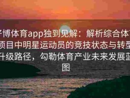 好博体育app独到见解：解析综合体育项目中明星运动员的竞技状态与转型升级路径，勾勒体育产业未来发展蓝图